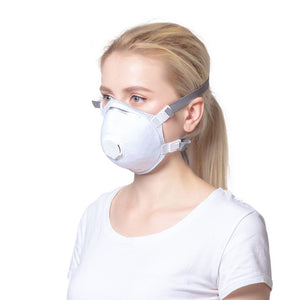 10 Stück - Atemschutzmaske FFP3 mit Ventil - CE Zertifiziert - Höchste Schutzklasse